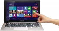 Vivobook S200E - 11.6" HD Glare Touch Painel, i3-2365M, 4GB, 500GB 5400rpm, Intel UMA, Windows 8 64Bits - Prateado - preço válido p/ unid facturadas até 28 Junho